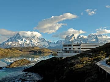 Explora patagonia vista externa hotel