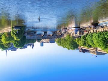 Franca paris pont neuf rio sena