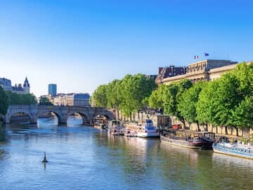 Franca paris pont neuf rio sena