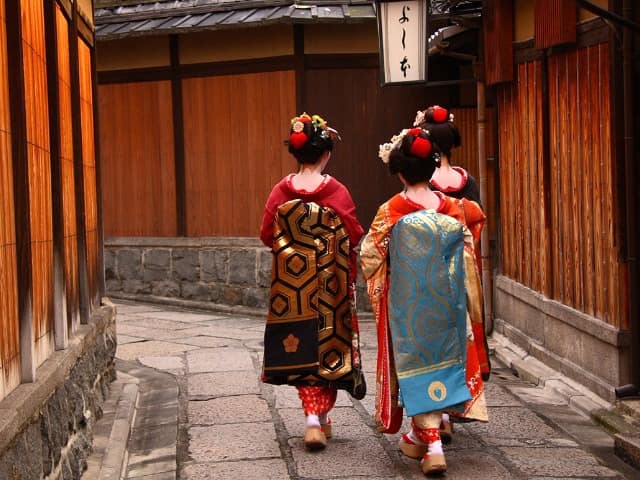 Geishas, Japão