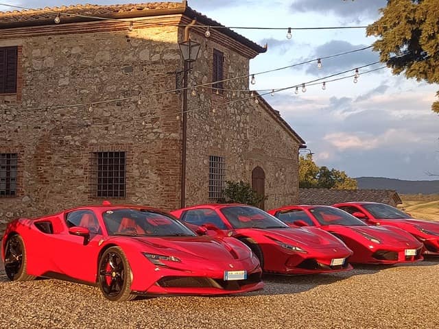 Italia toscana castel monastero ferrari exterior