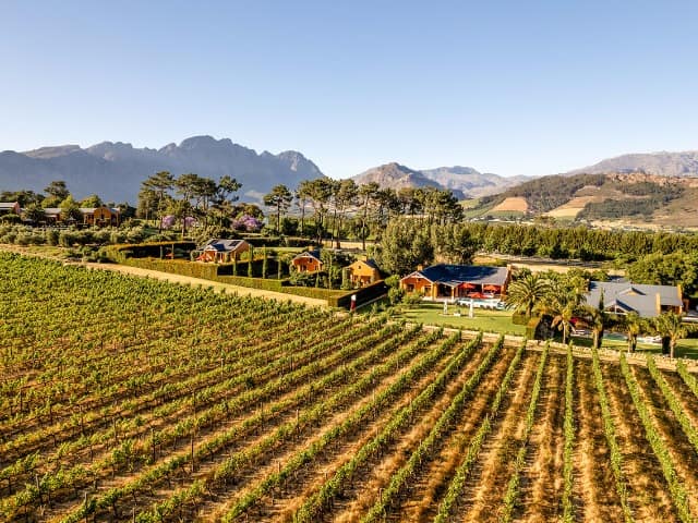 La residence franschhoek vinicola