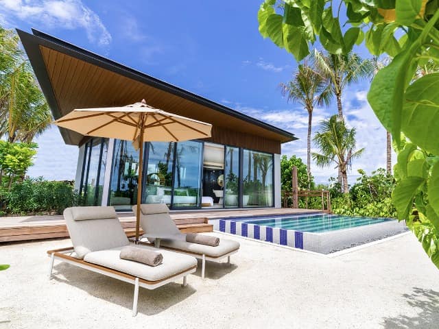 Maldivas somaldives beachvilla externa