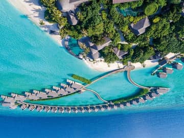 Milaidhoo island aerea