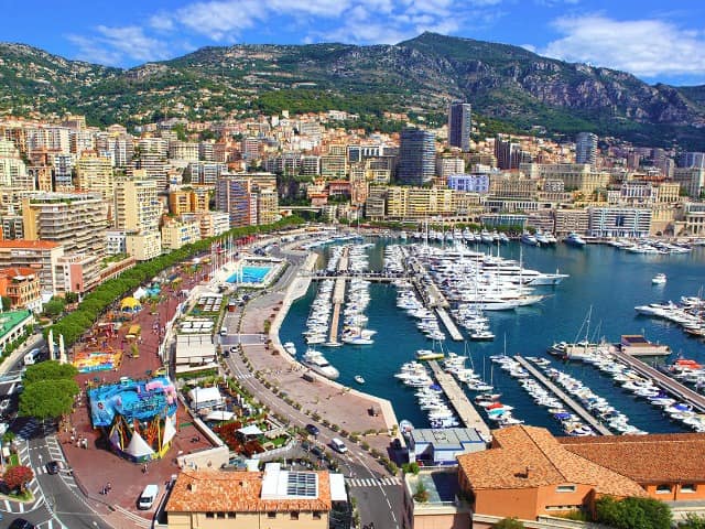 Monaco porto hercule feira