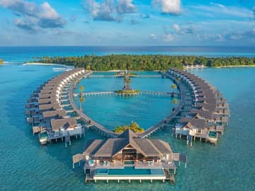 Niyama private islands maldives vista aerea water villas