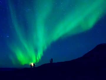 Aurora Boreal na Escandinávia