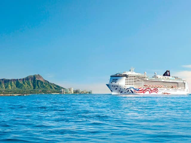 Norwegian cruise line hava pride of america honolulu