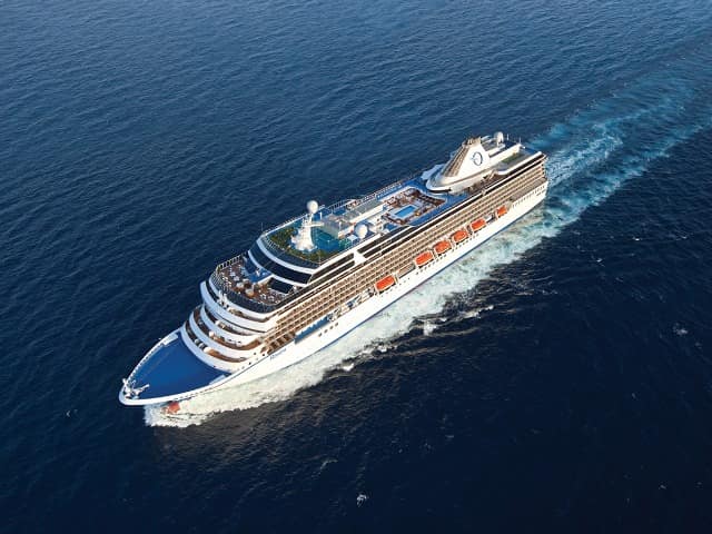 Oceania cruises riviera vista aerea