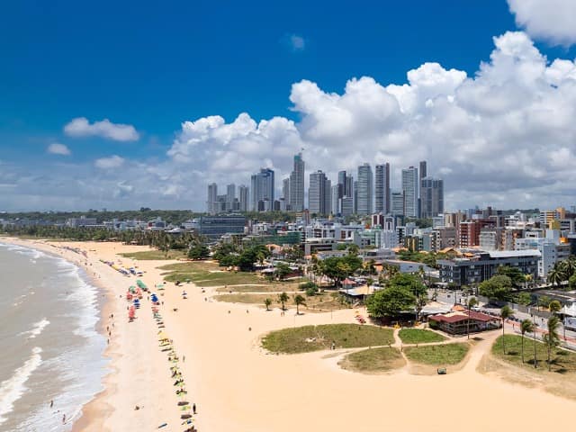 Paraiba joao pessoa bara hotel vista praia