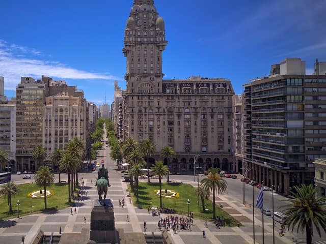Plaza independencia montevideo uruguai
