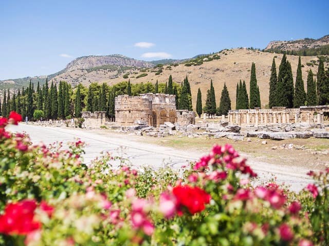 Ruínas de Hierápolis na Turquia.