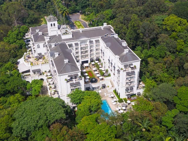 Sao paulo palacio tangara drone