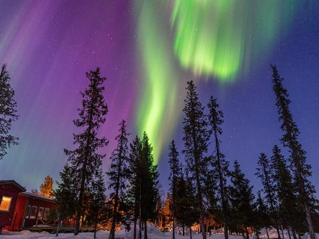 Shutterstock suecia kiruna aurora boreal