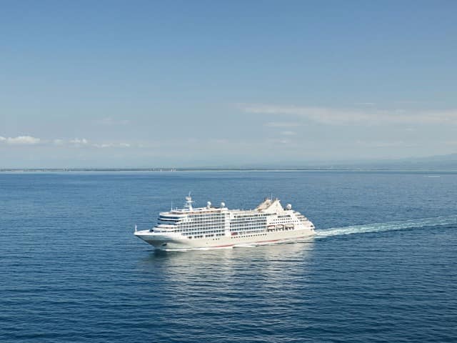 Silversea cruzeiro silver dawn bergen a copenhagen drone ship