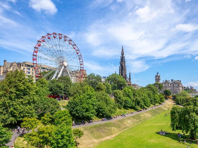 Skyline de edimburgo