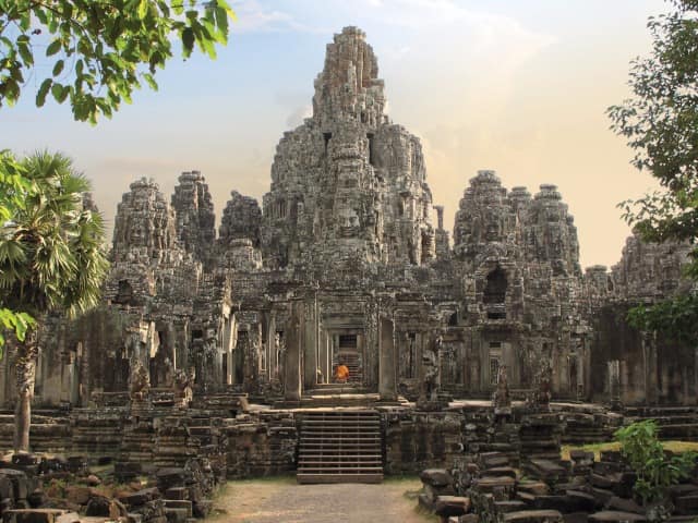 Templo Bayon Angkor Thom Camboja