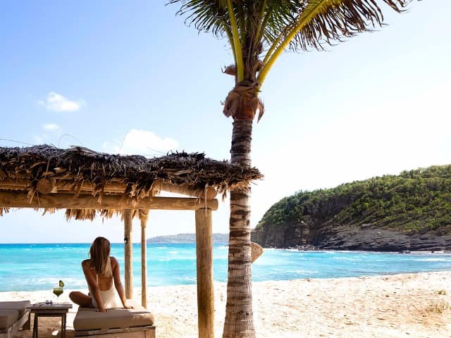 The hotel manapany st barths beach