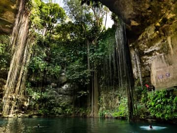 Viagem México: Cenote Ik Kil, Yucatán