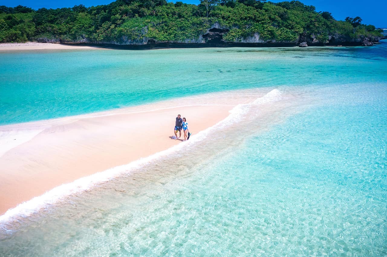 Fiji intercontinental fiji praia casal