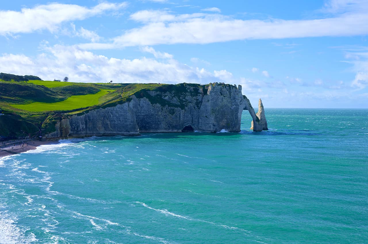 Franca etretat mar