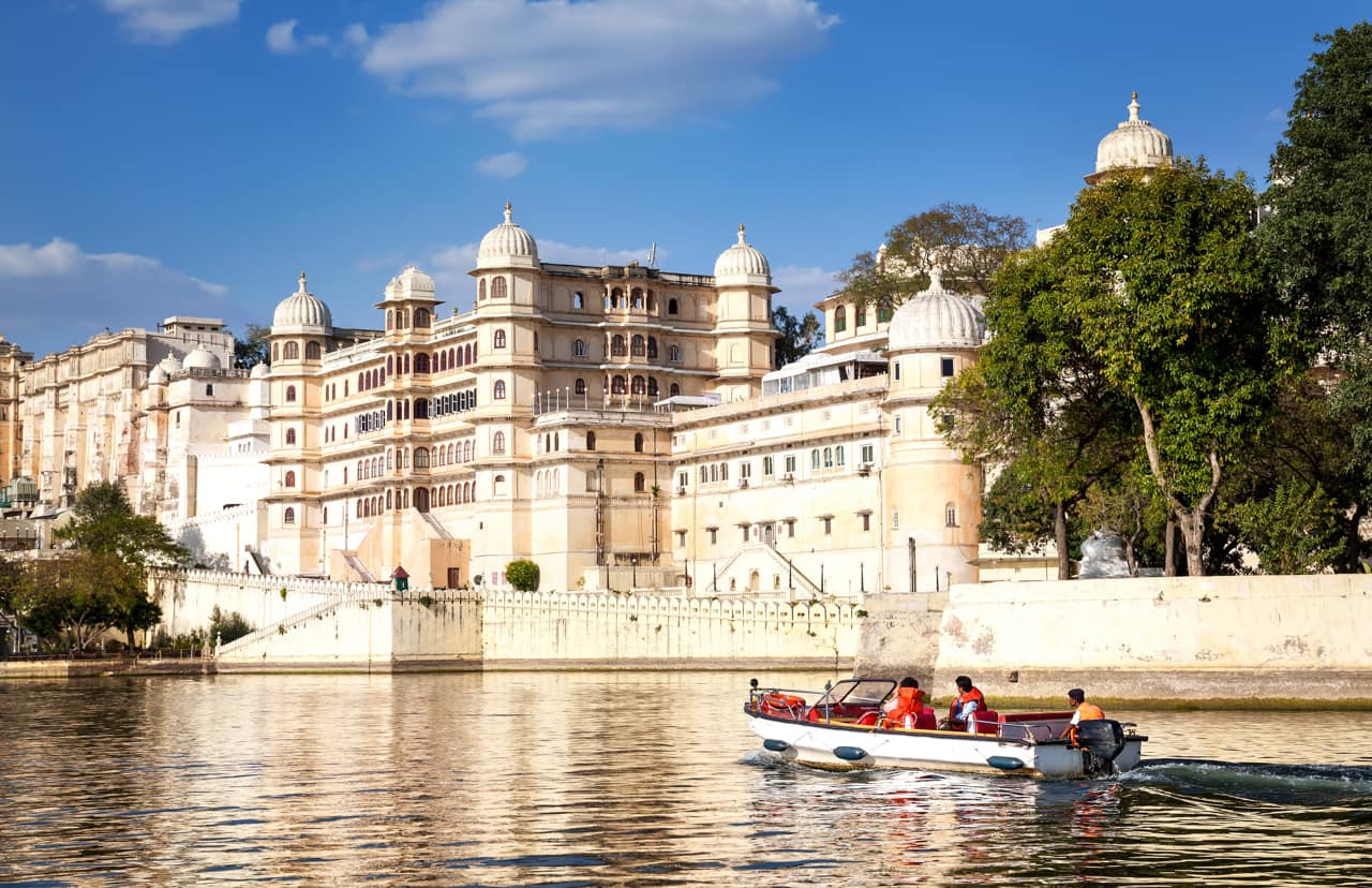Viagem Índia: passeio Lago Pichola, City Palace, Udaipur, Rajastão