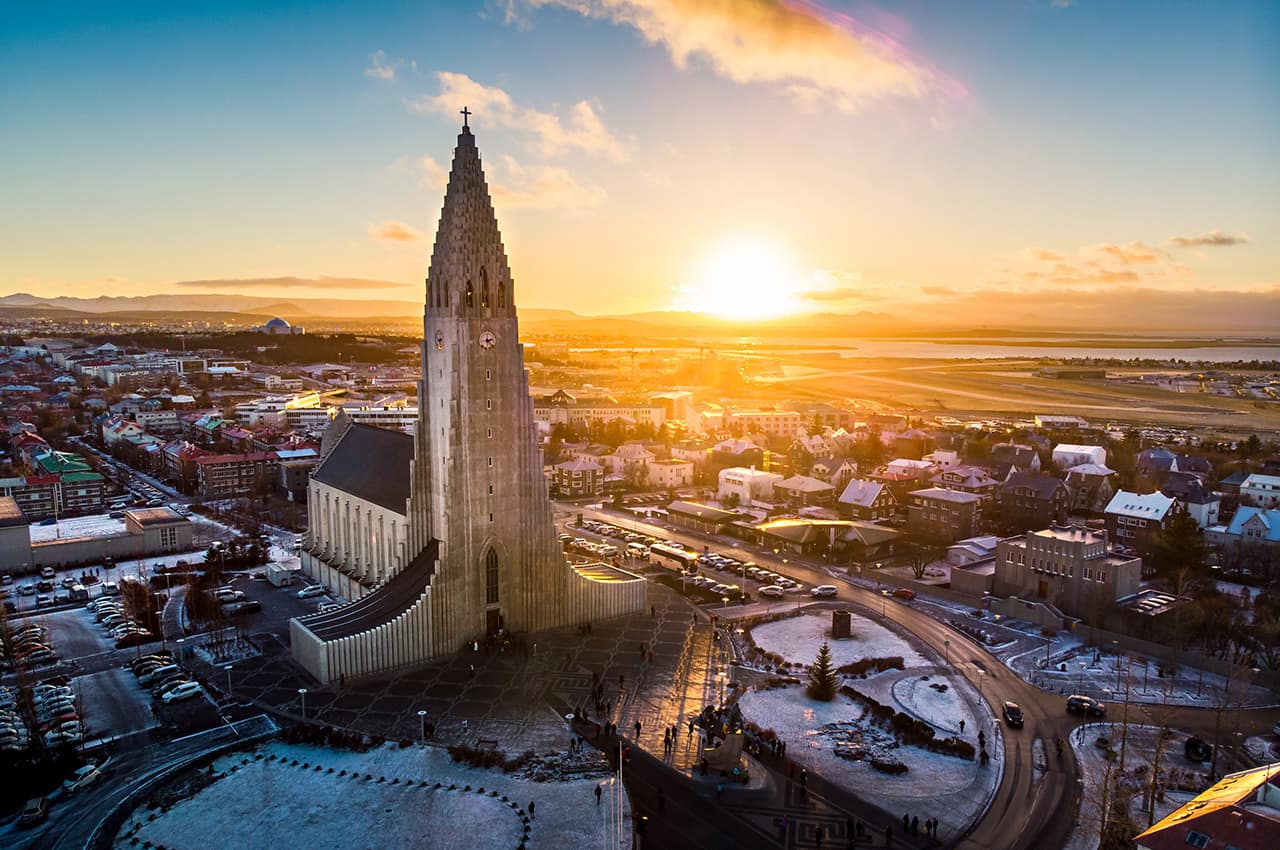 Islandia igreja hallgrimskirkja reykjavik