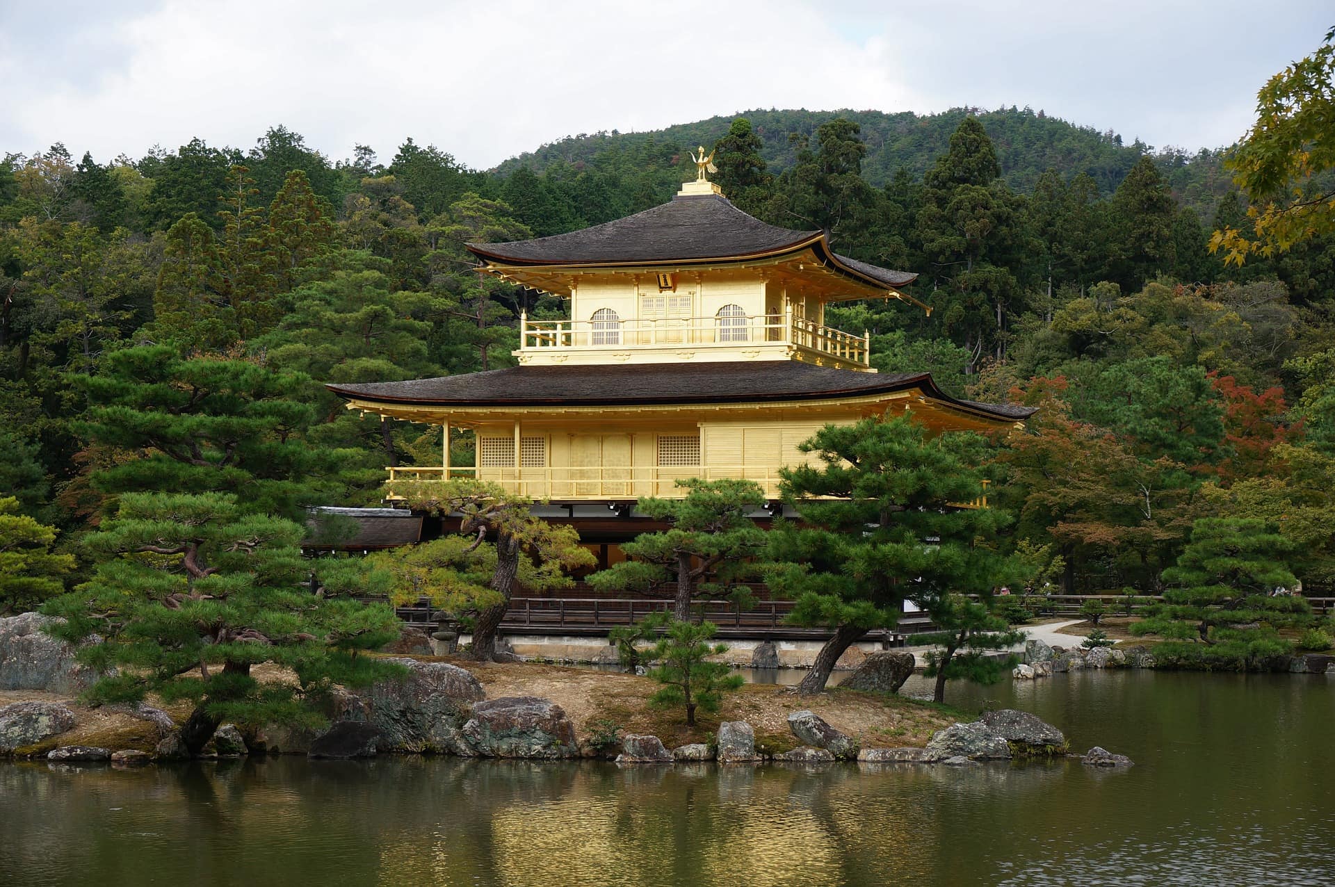 Pavilhão Dourado,Kinkaku-ji