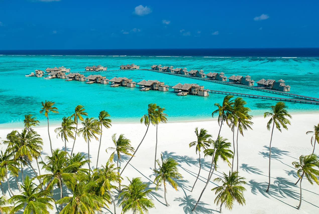 Aerial gili lankanfushi