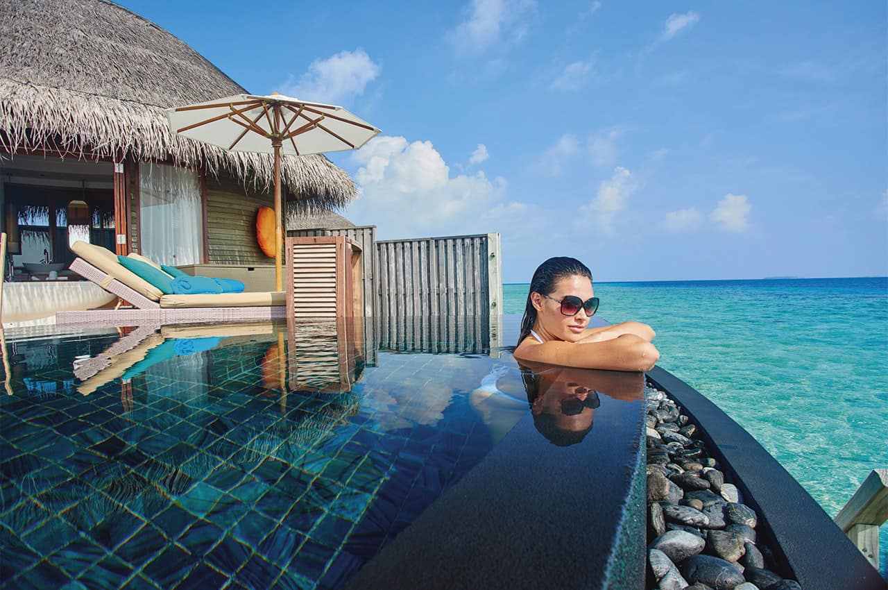 Constance halaveli maldives piscina da water villa