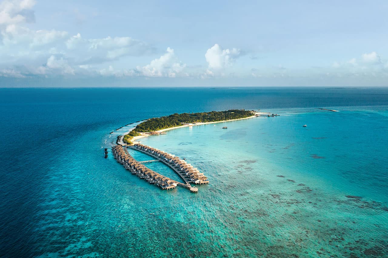 Sirru fen fushi sales maldivas aerial shot