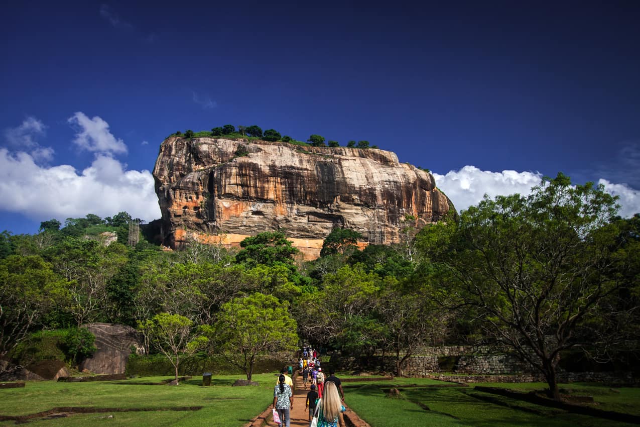Lion Rock, Cidade Antiga Sigiriya, Sri Lanka