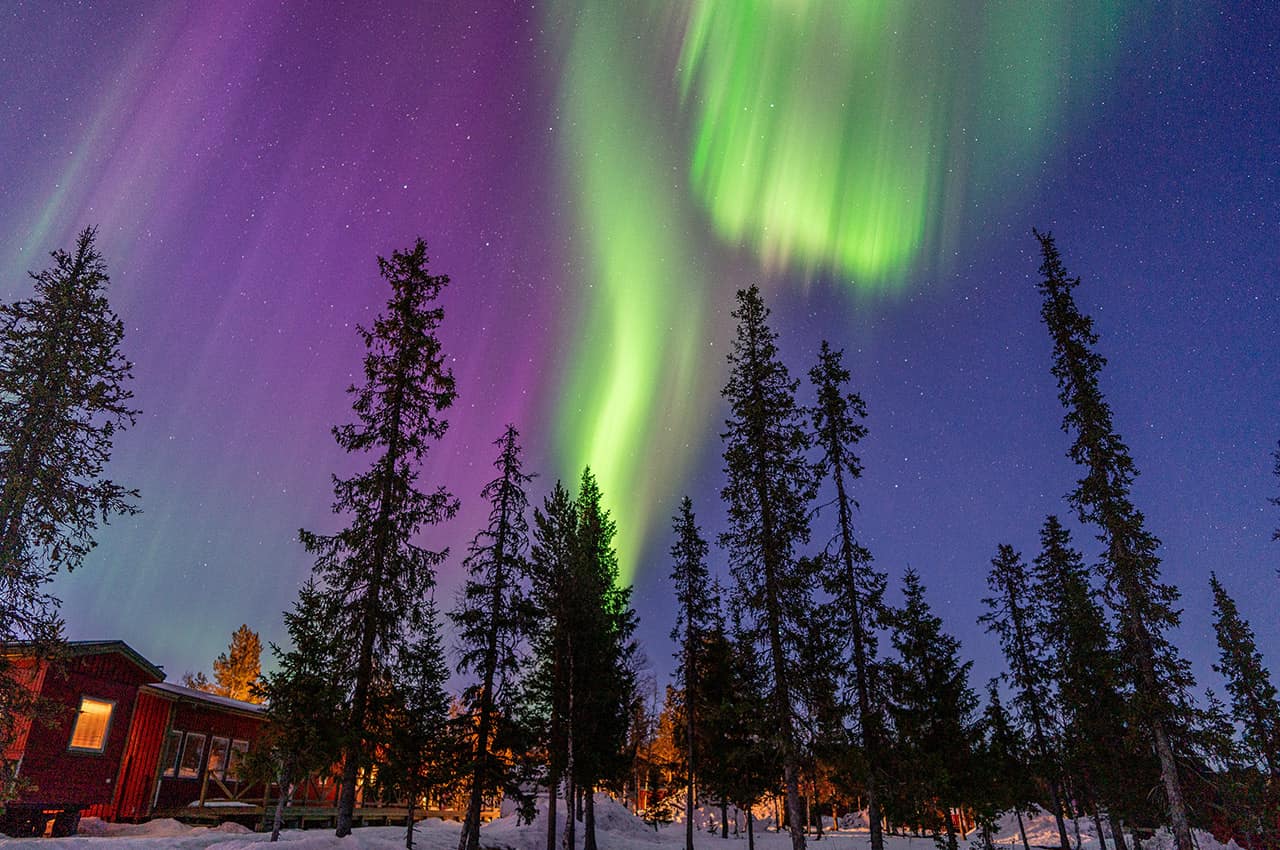 Shutterstock suecia kiruna aurora boreal