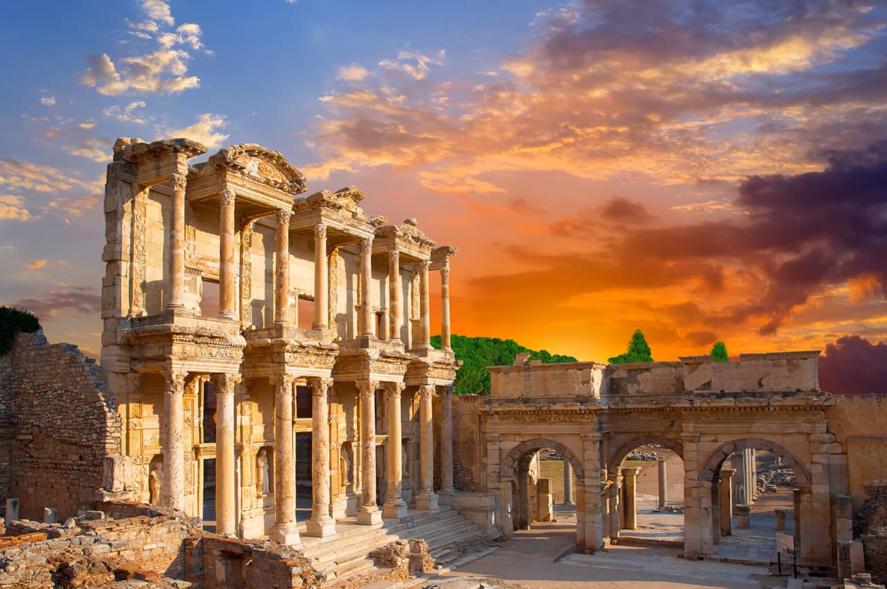 Livraria Celsius - Ephesus, Turquia.
