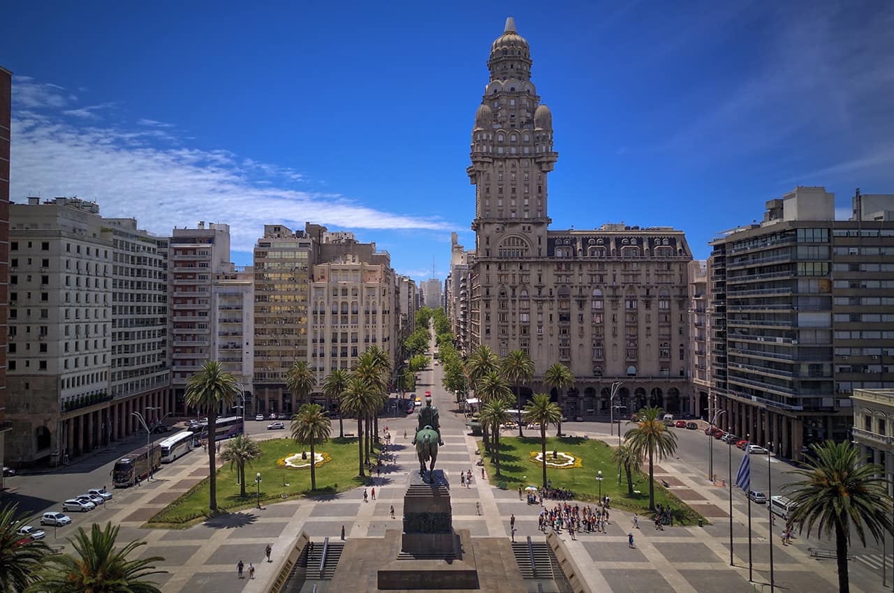 Plaza independencia montevideo uruguai