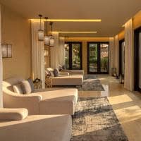 Qasr al sarab desert resort spa sala relaxamento