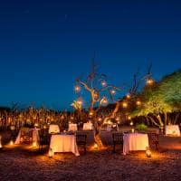 Marataba mountain lodge boma dining