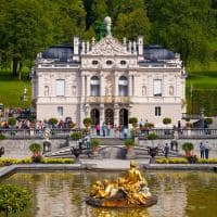 Alemanha palacio linderhof aerea