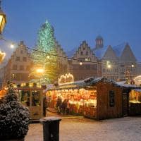 Christmas market in frankfurt germany