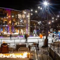 Aspen Colorado base vila snowmass noite