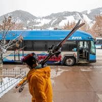 Aspen Colorado esqui montanha onibus