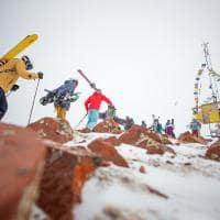 Aspen Colorado fila esqui montanha