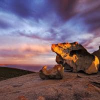 Australia kangaroo island pedras