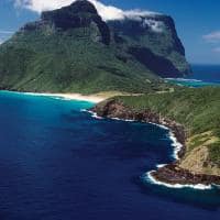 Praias e montanhas em Lord Howe