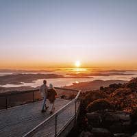 Tourism australia mount wellington hobart tasmania