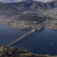 Tourism australia vista aerea hobart tasmania