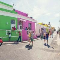 Bairro Bo Kaap em Cape Town