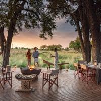 Botswana great plains duba explorers camp refeicao