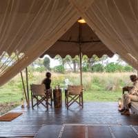 Botswana great plains duba explorers camp tenda varanda