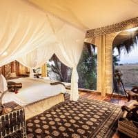 Botswana great plains selinda camp tenda vsita quarto